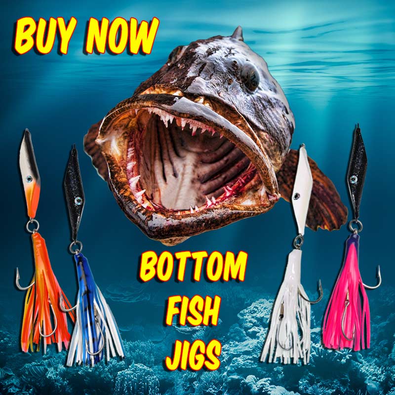1 Bottom Fish Jigs, Catch more fish with Kodiak Custom Jigs