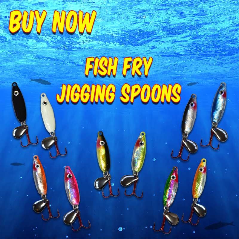 Fish Fry Jigging Spoons 1/16 oz - Kodiak Custom Fishing Tackle