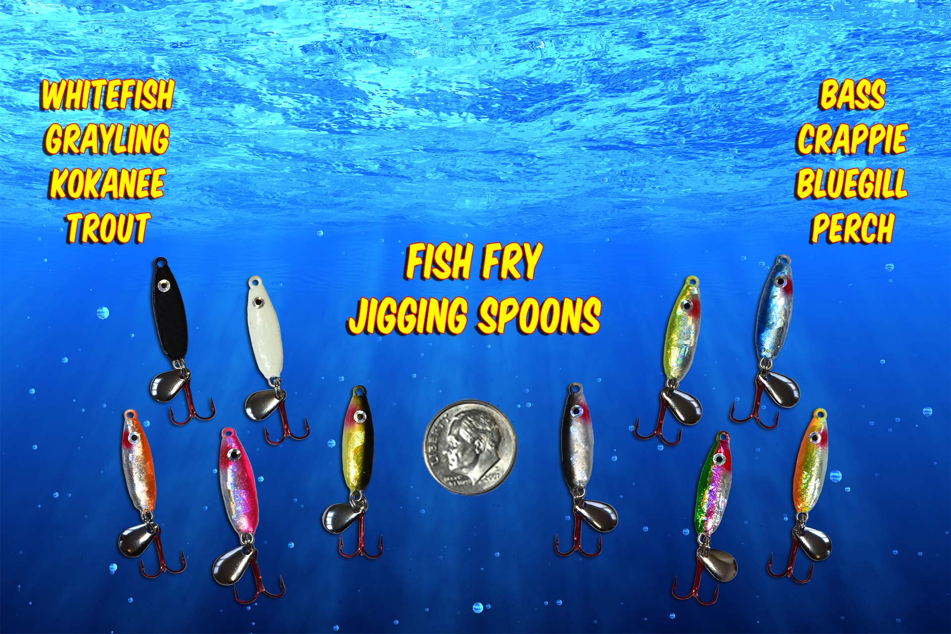 Fish Fry Jigging Spoons Kodiak Custom Fishing Tackle
