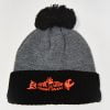 Pom-Beanie-Black-Orange-BK-OR