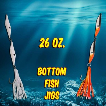 Bottom Fish Jigs Approx. 26 oz.